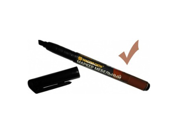 Маркер мебельный спиртовой бук темный