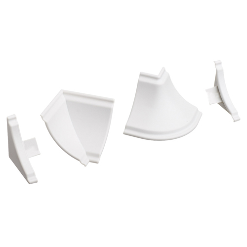 заглушки + углы REHAU к плинтусу flex