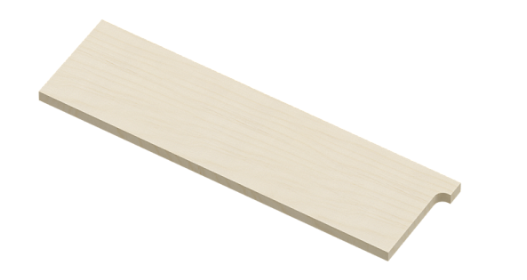 Аристо Разделитель полки-корзины серия 460 светлое дерево 0735 SALE