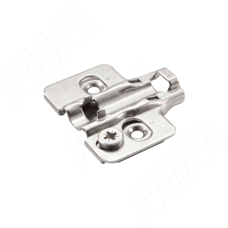 Ответная планка, HARMONY, Н2 с эксцентриком под саморез, отделка никель