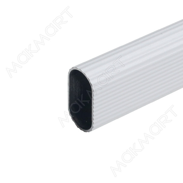 Штанга для одежды 15х30х1, L=3000мм, отделка белая (покраска) SALE