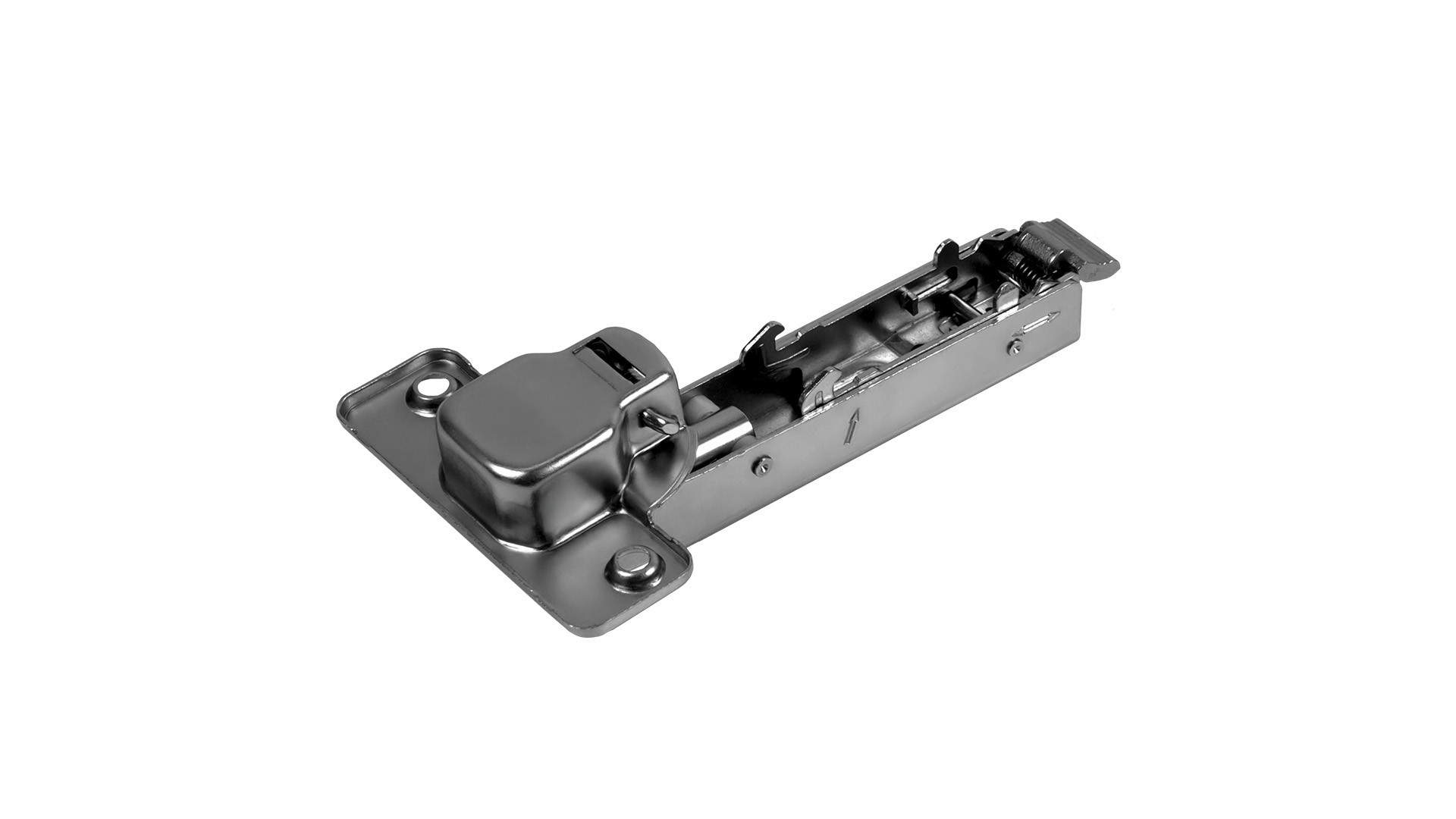 BRD H89002/BN Петля для фальшпанелей ЭVO УГОЛ 90 с доводчиком (без планки)