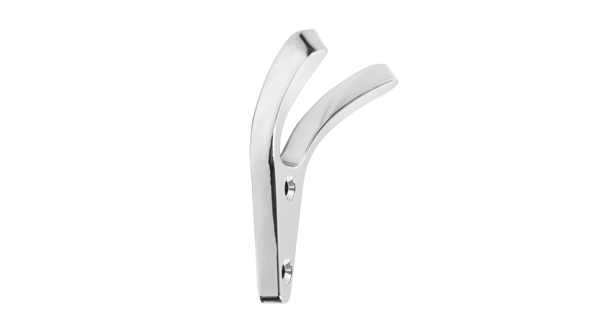 BRD K212CP.2 Крючок SENATOR 2-х рожковый хром (заказ)