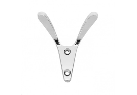 BRD K212CP.2 Крючок SENATOR 2-х рожковый хром (заказ)