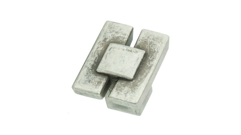BRD RC405BAZ.4 ручка кнопка чернёный старинный цинк (заказная)