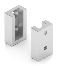 Аристо Крепление стена-стена для алюм.вешала, серебро матовое (снято)