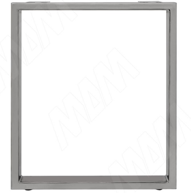 Опора для стола П-образная, 60х30, Н720+5мм, хром матовый (заказ)