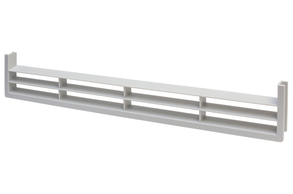 Вентиляционная решетка для цоколя, ПЛАСТИК, светло-серый SALE