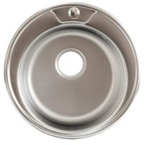 Мойка Лагуна D=490 0,6-0,8/180 лайн круглая