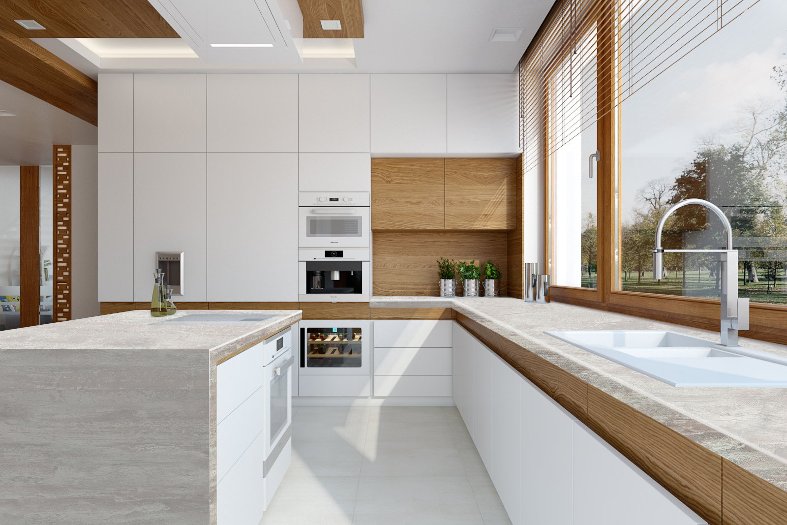 Столешница КЕДР МК 3000*600*25мм 1 группа - Азул 3124/S