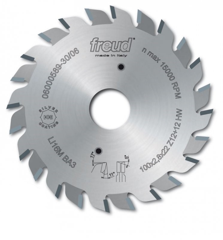 LI16M-AB3 Двойной подрез Z 12+12 120x2.8-3.6x22 FREUD SALE