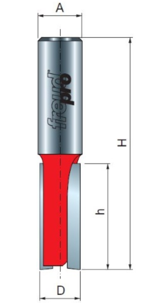 12-12812 Фреза пазовая D=12 mm (12,6*50.8*12) SALE