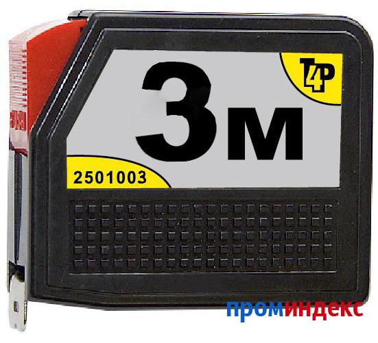 Рулетка Т4Р "автостоп" пластиковый корпус 3м*12,5мм