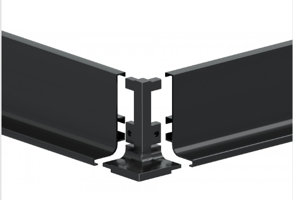 BRD RZ051.02BL внешний уголок-держатель L GOLA BALANCE черный SALE