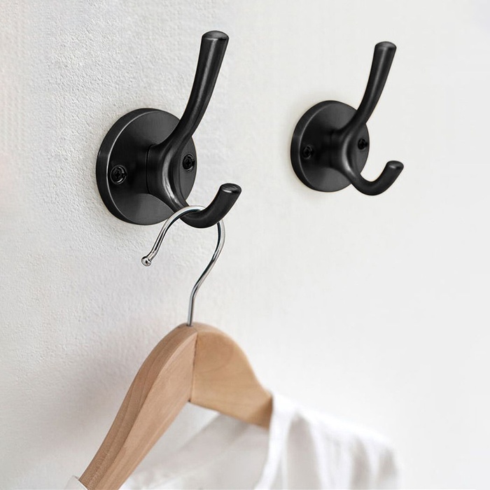 Крючок 2-х рожковый Cappio Simple черный