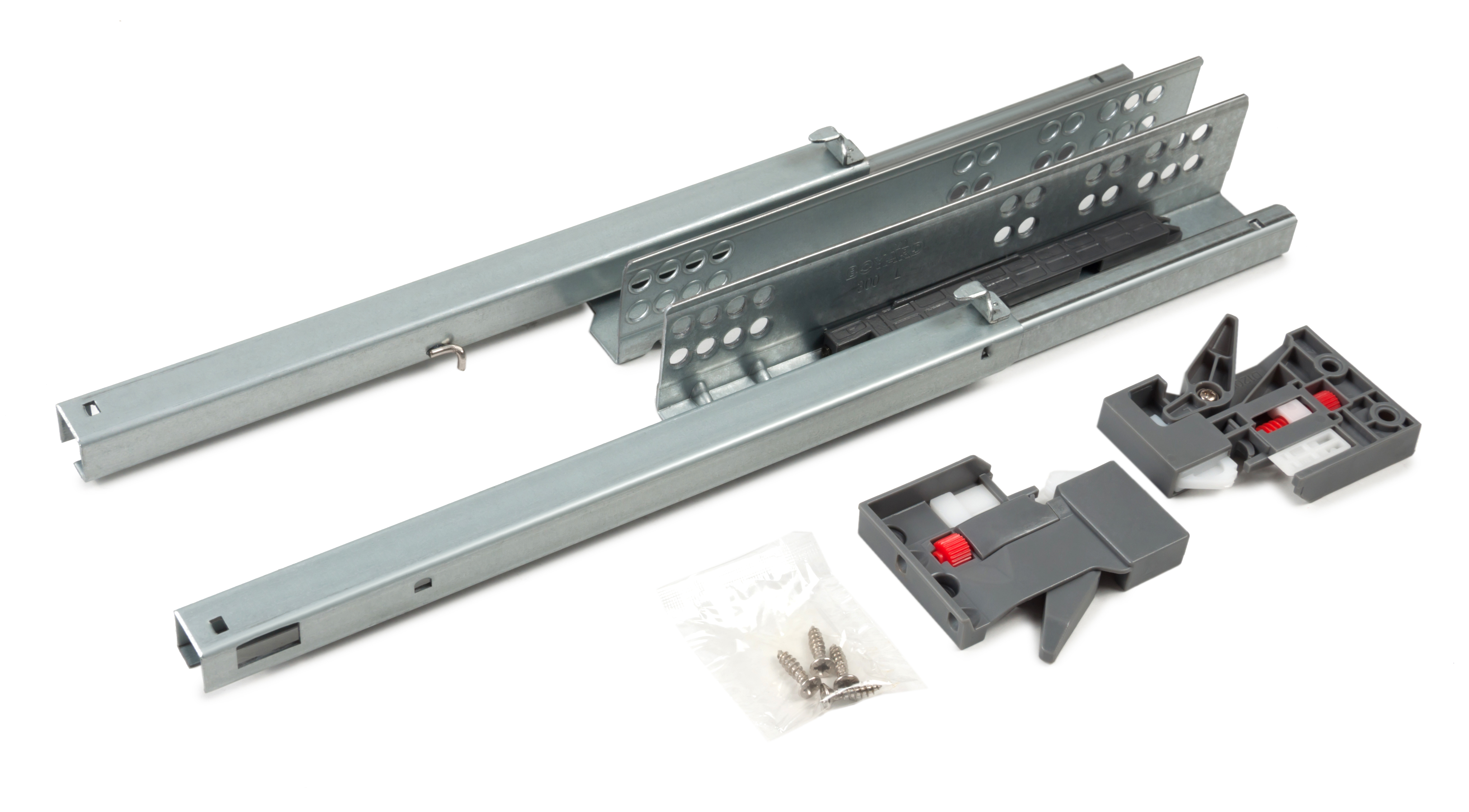 BRD DB8886Zn/ Направляющие cкрытого монтажа B-slide PUSH 300, неполн. выдв. (надвижной) (снято)