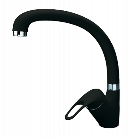 Смеситель FLORENTINA Омега FL   антрацит (стоп-лист)