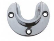 Держатель трубы хром D25 открытый Sale