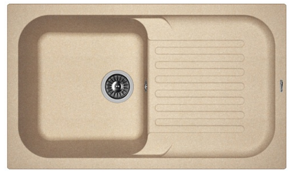 Мойка FLORENTINA Арона 860*510*217 песочный (стоп-лист)