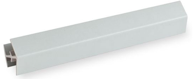 угол 135 H100 светло-серый KORNER