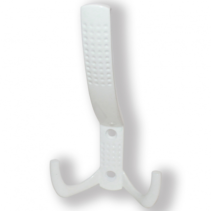 SETE Крючок TINA3 3-х рожковый с перфорацией белый