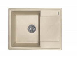 Мойка FLORENTINA Консул 640*500*197 прямоугольная песочный (стоп-лист)