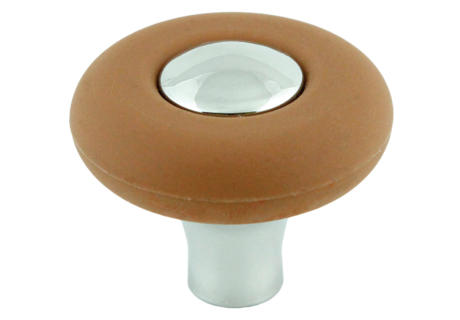 BRD RC520Br.4 ручка кнопка коричневый (силикон) (снято)