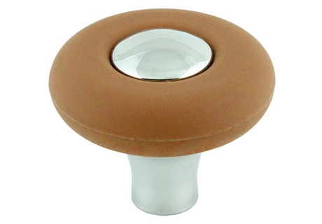 BRD RC520Br.4 ручка кнопка коричневый (силикон) (снято)