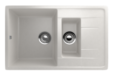 Мойка ULGRAN U-205-341 прямоугольная 2 чаши универсальная молочный SALE