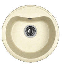 Мойка Dr. Gans Дора 435 круглая белый (стоп-лист)