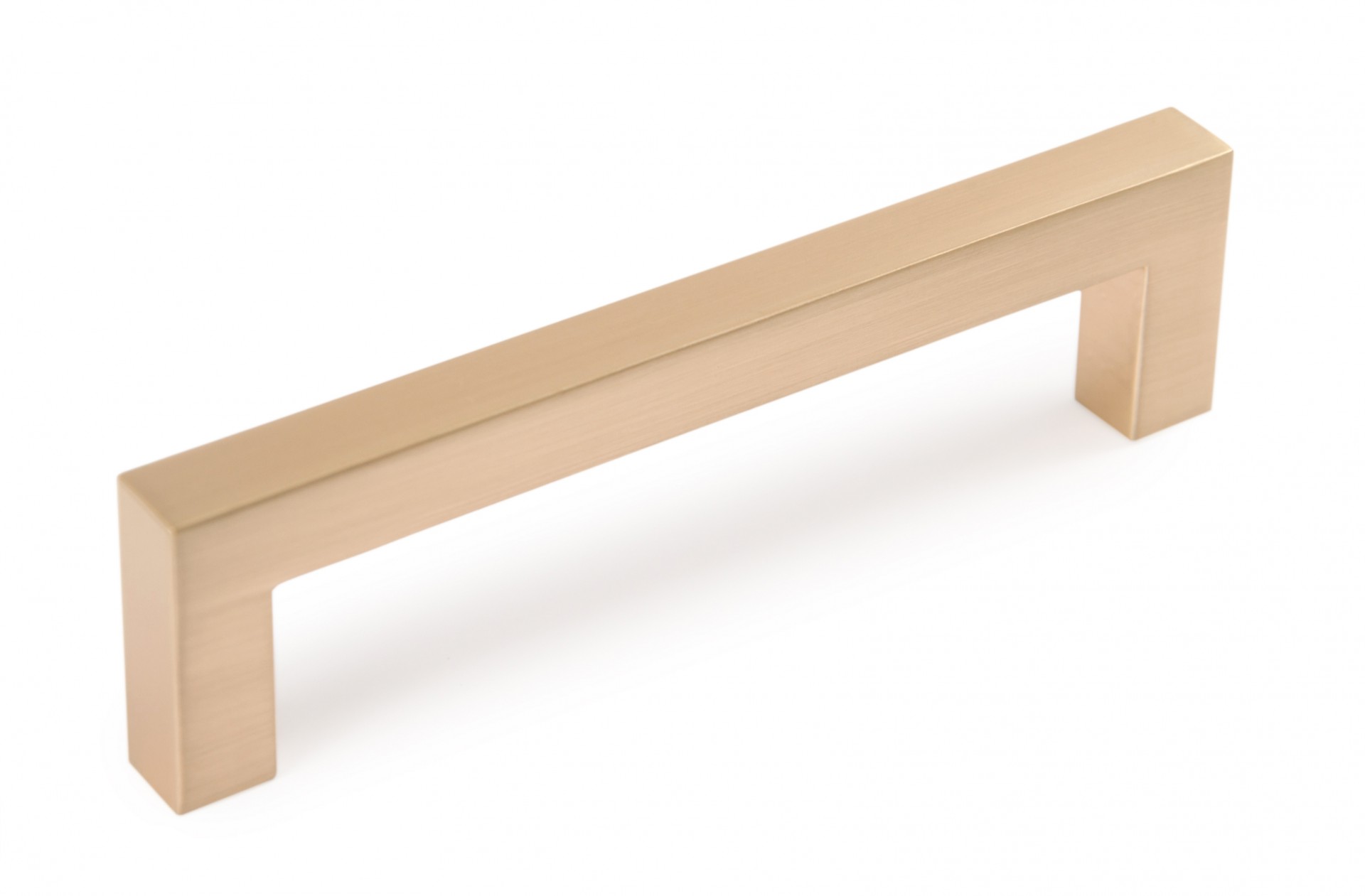 BRD RS043MBSG.4 ручка-скоба 96 мм QUADRA матовое браш/ сатиновое золото (заказ)