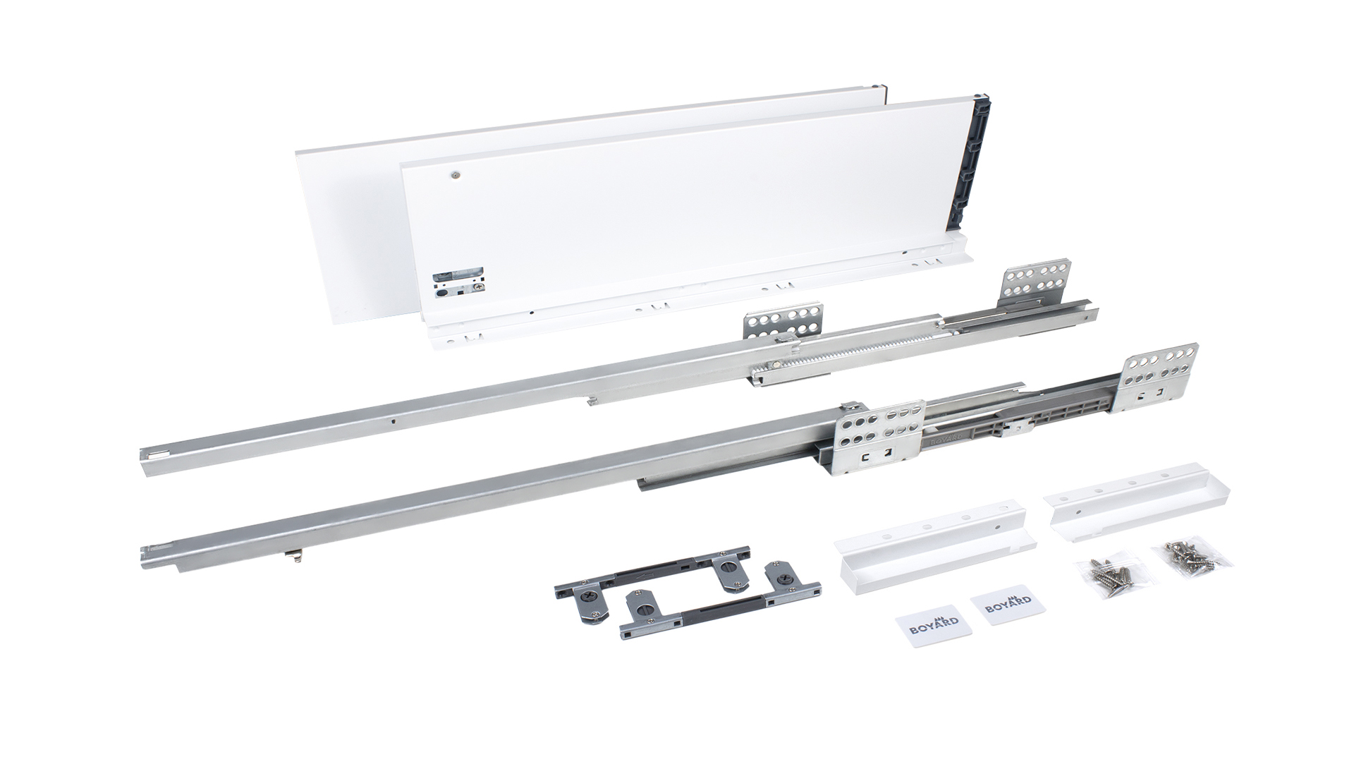 BRD SB20W.1/550 Комплект СТАРТ 167мм soft-closing (плавное закрывание), белый