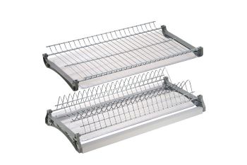 Сушка SS800  нерж.сталь с ал.проф. 2 уровня, 2 поддона