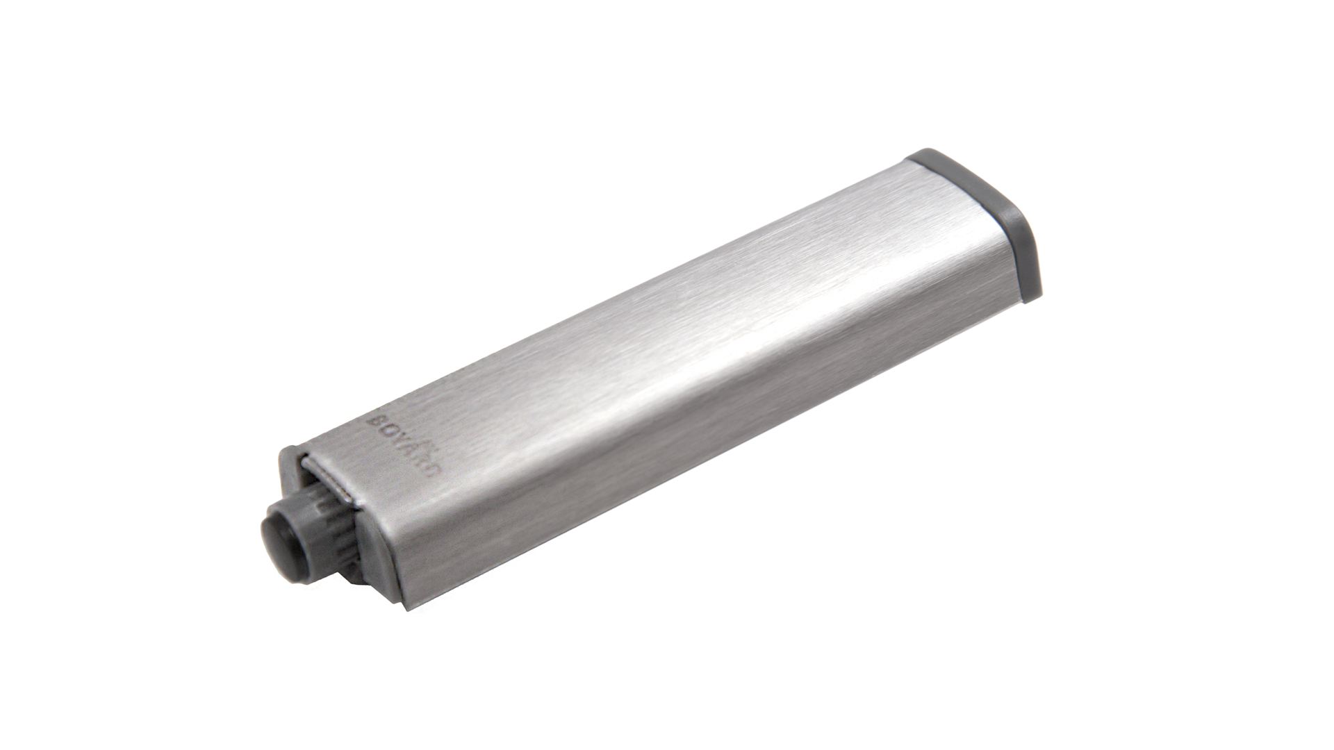 BRD AMF12/SST упор-защёлка с толкателем, скр. крепл