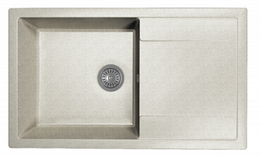 Мойка Dr. Gans Техно 860 прямоугольная с крылом серый (заказ)