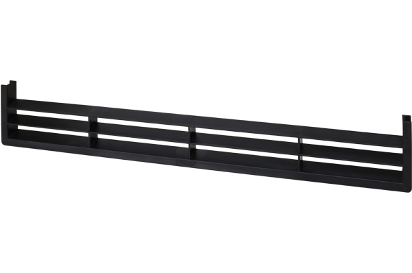 Вентиляционная решетка для цоколя, ПЛАСТИК, черный (стоп-лист)