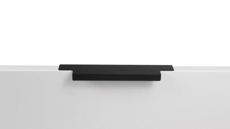 BRD RT809BL.1 ручка торцевая 150 мм RAY черный матовый