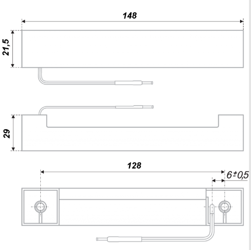 BRD RS300CP/WWL.4/128 ручка-скоба 128 мм хром полированный (снято)