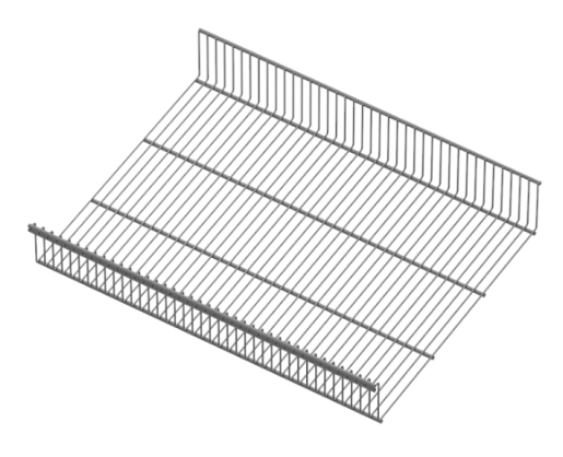 Аристо Полка-корзина серия 460, L=550 МЕТАЛЛИК GSA 0335-РК550/141 (снято)
