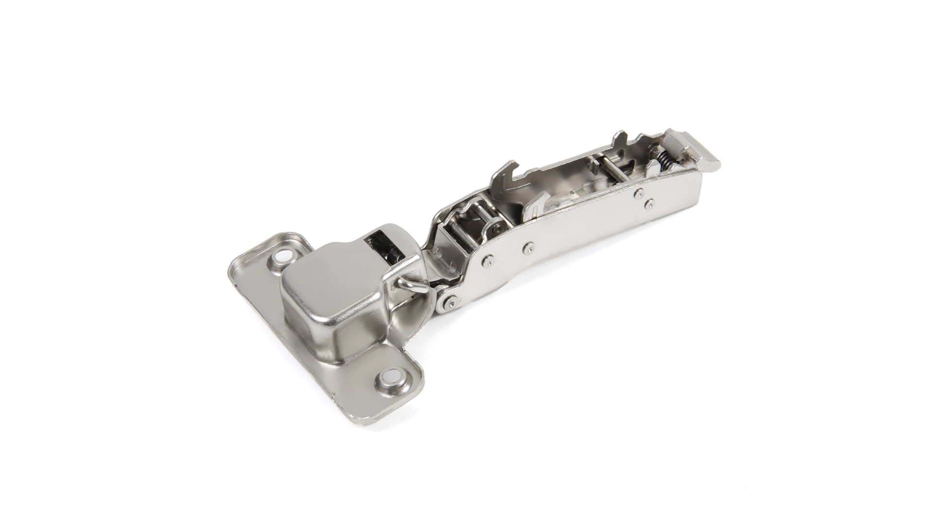 BRD H901В02 Петля полунакладная без пружины и аморт. Clip-on EVO PUSH SYSTEM 90 град (без планки)