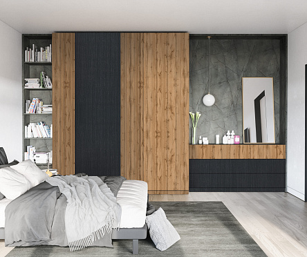 16мм ЛДСП 2750*1830 УД 3 группа - Дуб Вотан PR(поры дерева)