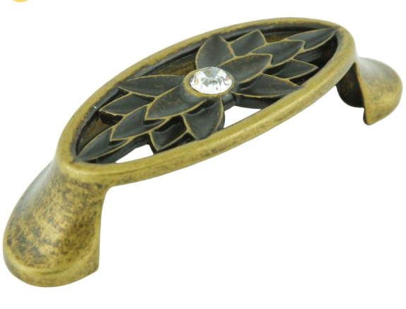 BRD RS416EAB.3 ручка-скоба 64 мм европейская старинная латунь (заказ)