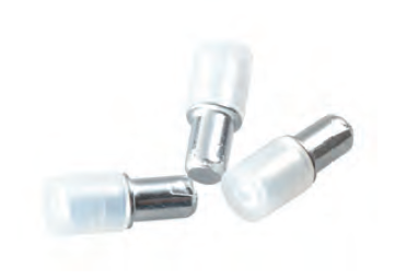 полкодержатель DUPLO 5/16 цинк с резиновым наконечником