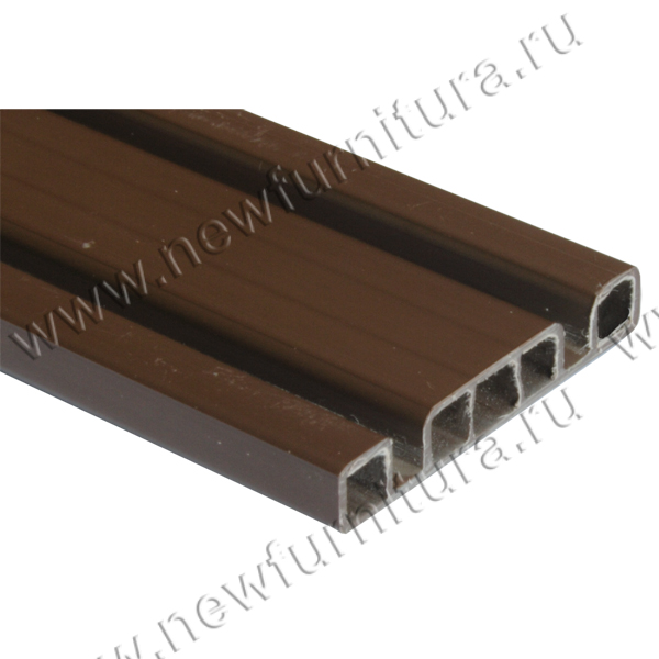 Направляющая сдвоенная коричневая 2м SALE