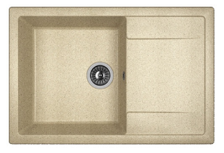 Мойка Dr. Gans Техно 760 прямоугольная с крылом терра