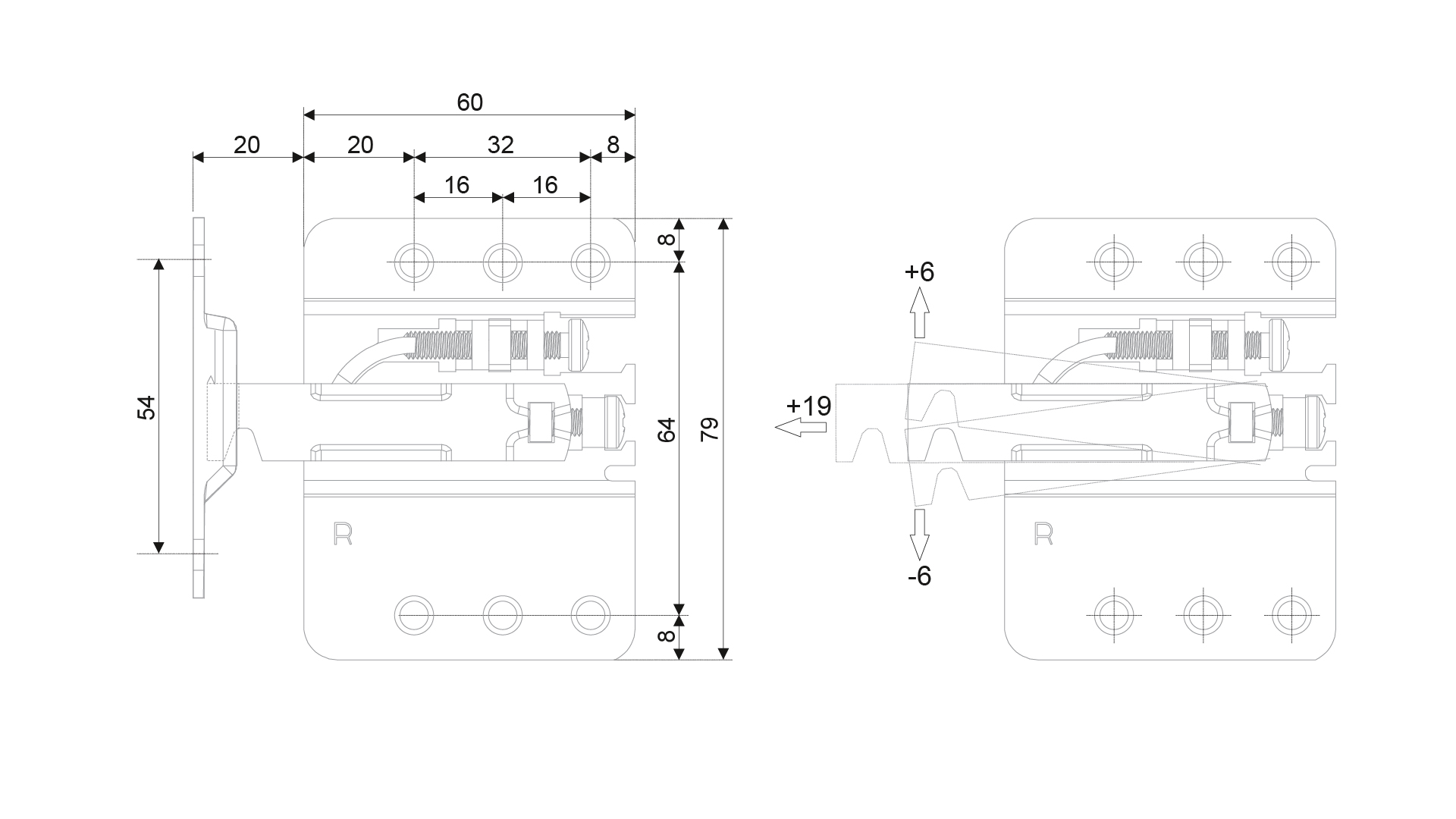 BRD Навес для нижних баз TITAN СН10