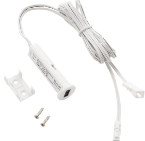 Выключатель инфракрасный (IR) универсальный (на преграду/на взмах руки), белый, 12/24V, 24/48W