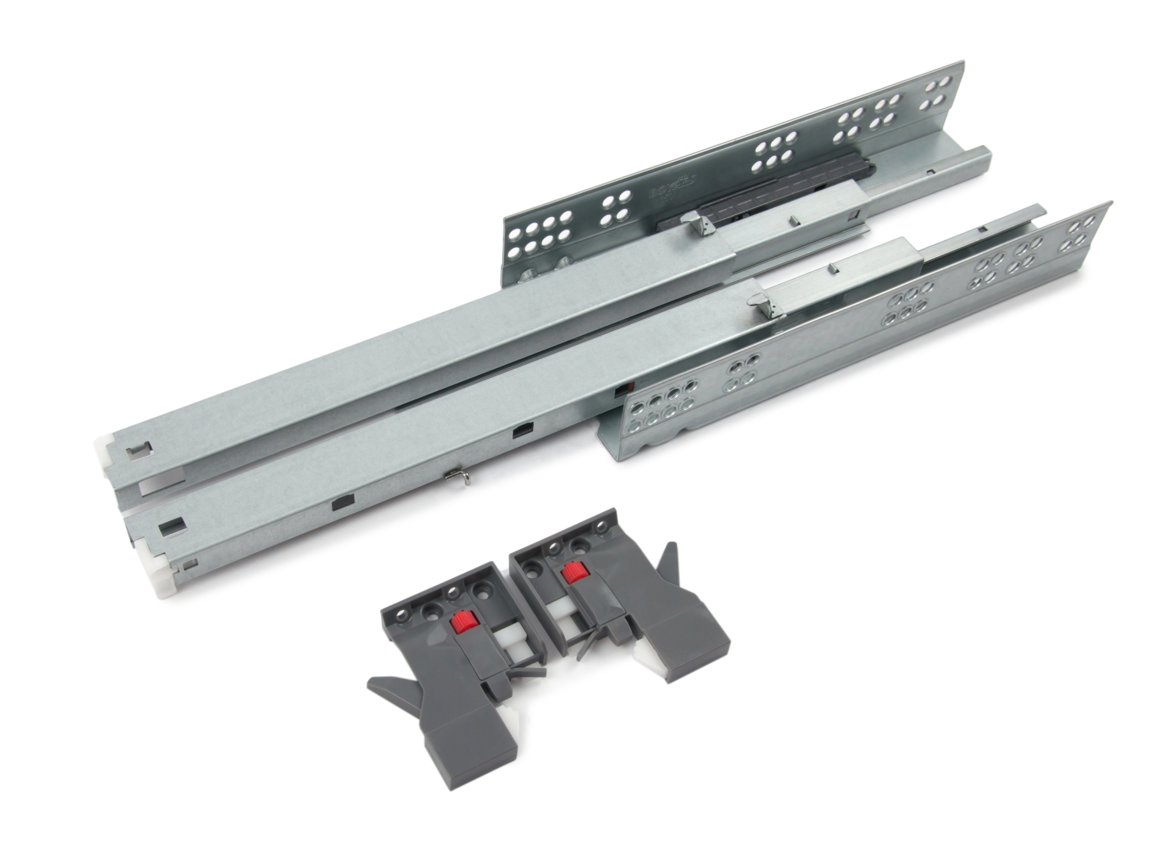 BRD DB8885Zn/ Направляющие cкрытого монтажа B-slide PUSH 300, полн. выдв. (надвижной) (снято)