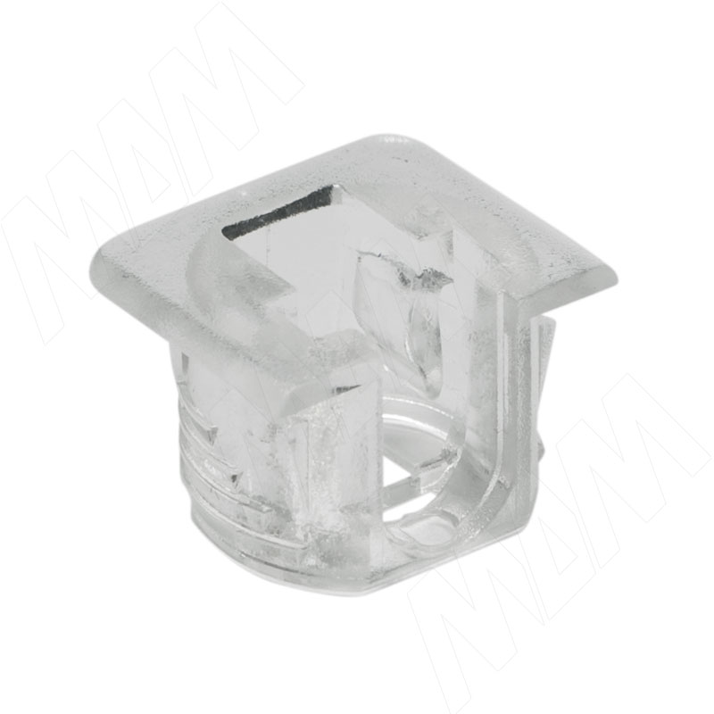 FLIPPER Полкодержатель для деревянных полок с фиксацией, прозрачный (заказ)