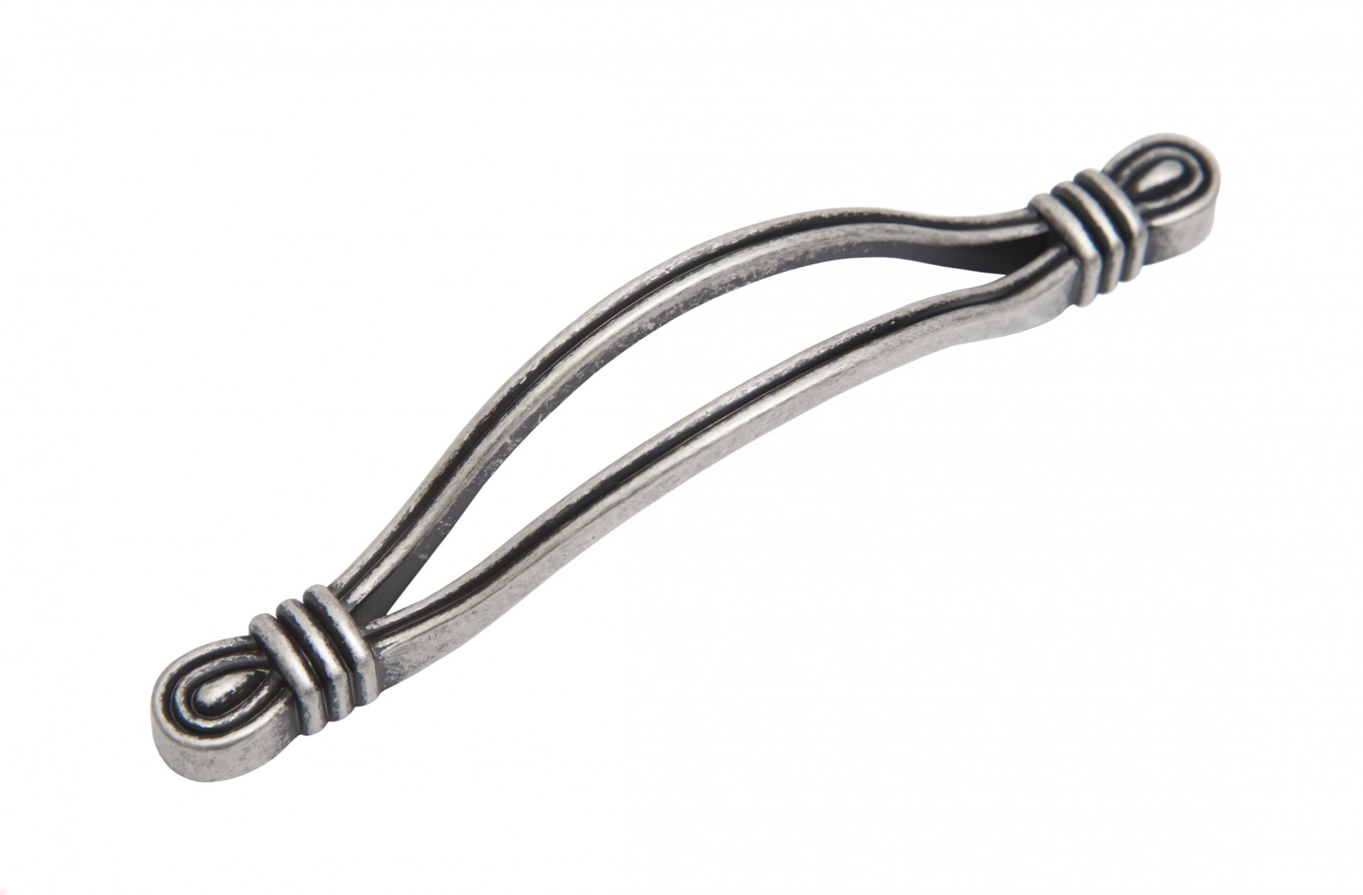 BRD RS454BAZ.3 ручка-скоба 96 мм OLIVIA  чернёный старинный цинк(заказ)